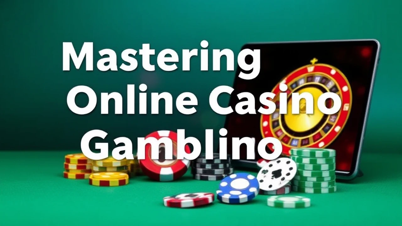 Mastering Online Casino Gambling: The Ultimate Playbook for Success
